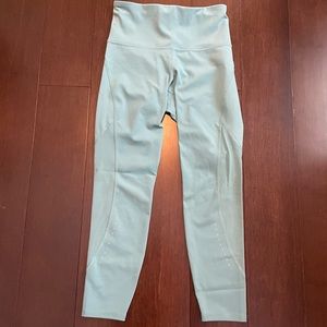 3/$15 Old navy teal aqua active mesh legging size small petite